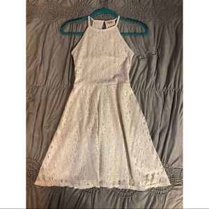 XS White Lace Dress